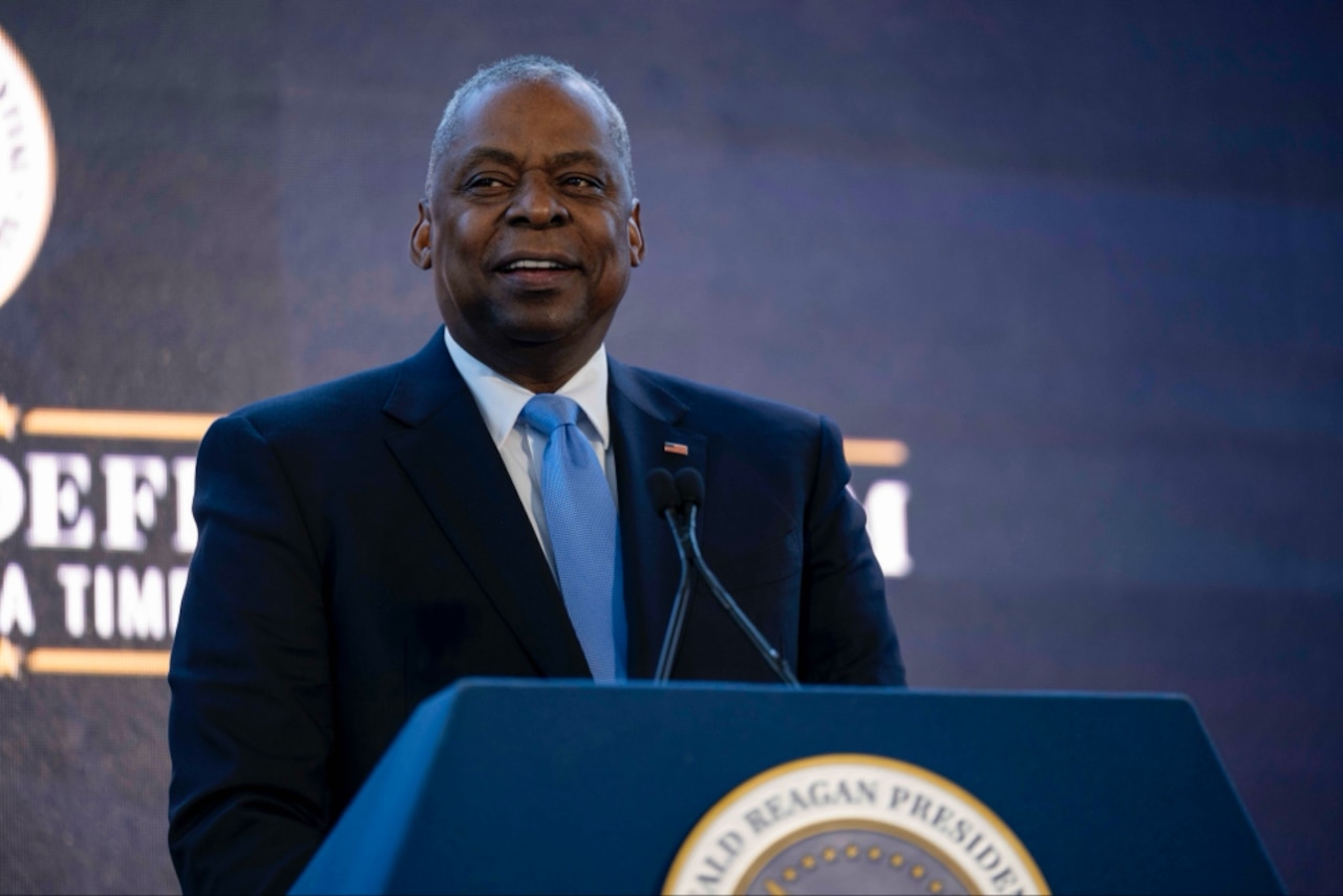 Austin: U.S. Leadership, Alliances Make for a More Secure World