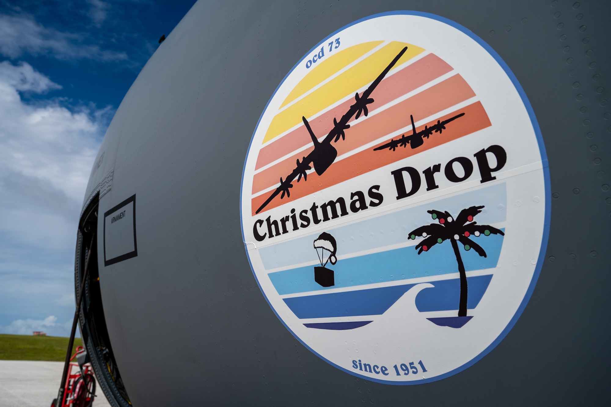 Airmen arrive at Andersen Air Force Base, Guam, to support Operation Christmas Drop 2024.