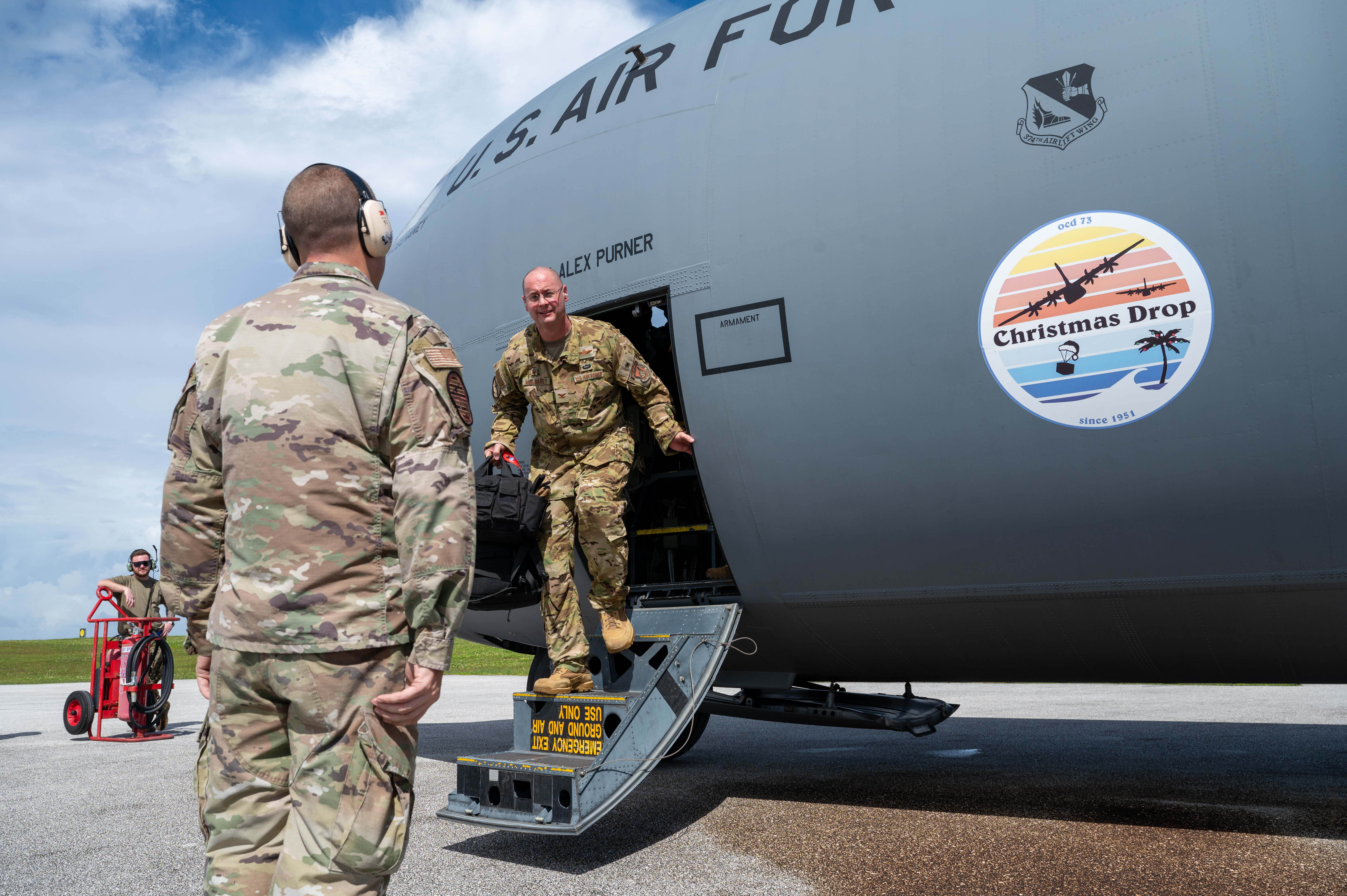 374 AW Airmen arrive at Andersen AFB for OCD 24 > Pacific