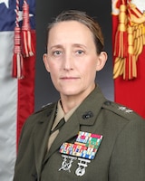 Major General Valerie A. Jackson, COMMANDING GENERAL,
4TH MARINE LOGISTICS GROUP