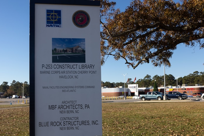 MCAS Cherry Point Breaks Ground for Library Facility