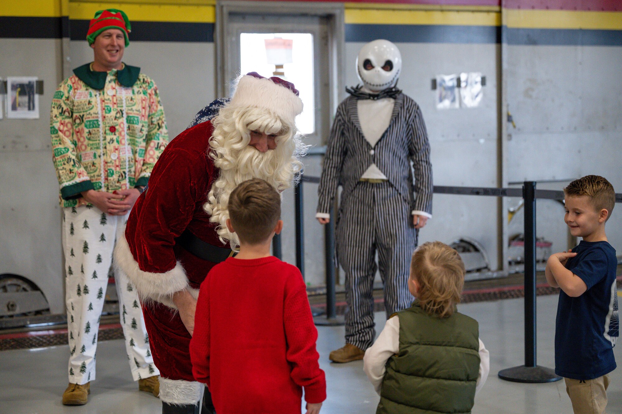 The 419th Military and Family Readiness program and Key Support program staff hosted a Christmas party for families of the 419th Fighter Wing, Hill Air Force Base, December 7, 2024.