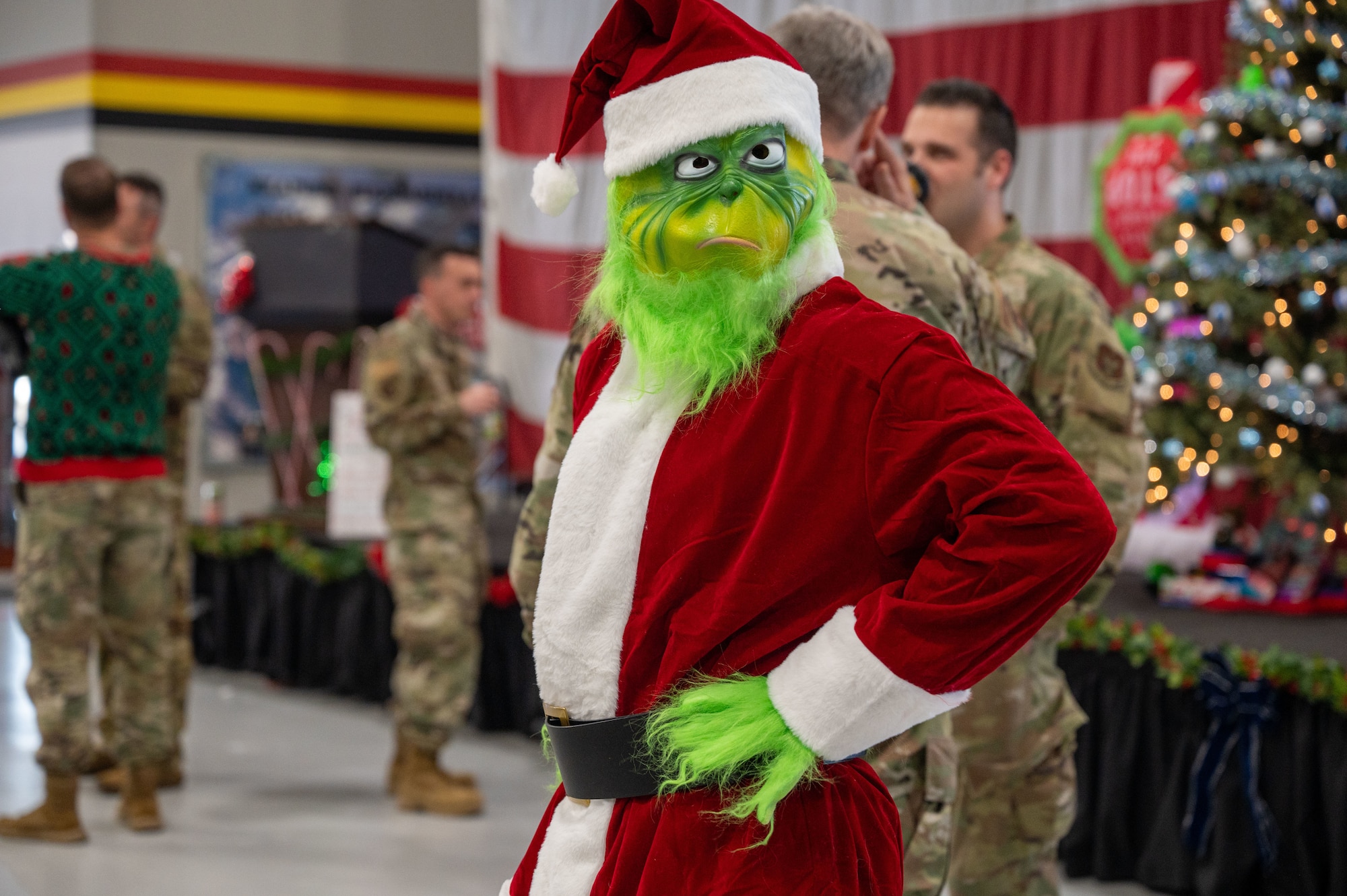 The 419th Military and Family Readiness program and Key Support program staff hosted a Christmas party for families of the 419th Fighter Wing, Hill Air Force Base, December 7, 2024.