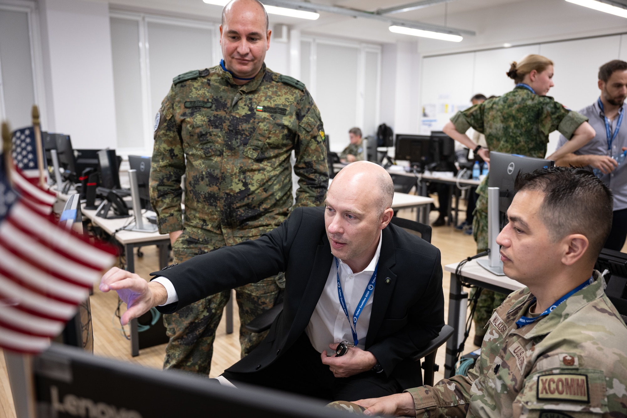 Cyber Coalition 2024 focused on simulated responses to cyber threats and enhancing cyber defense posture.