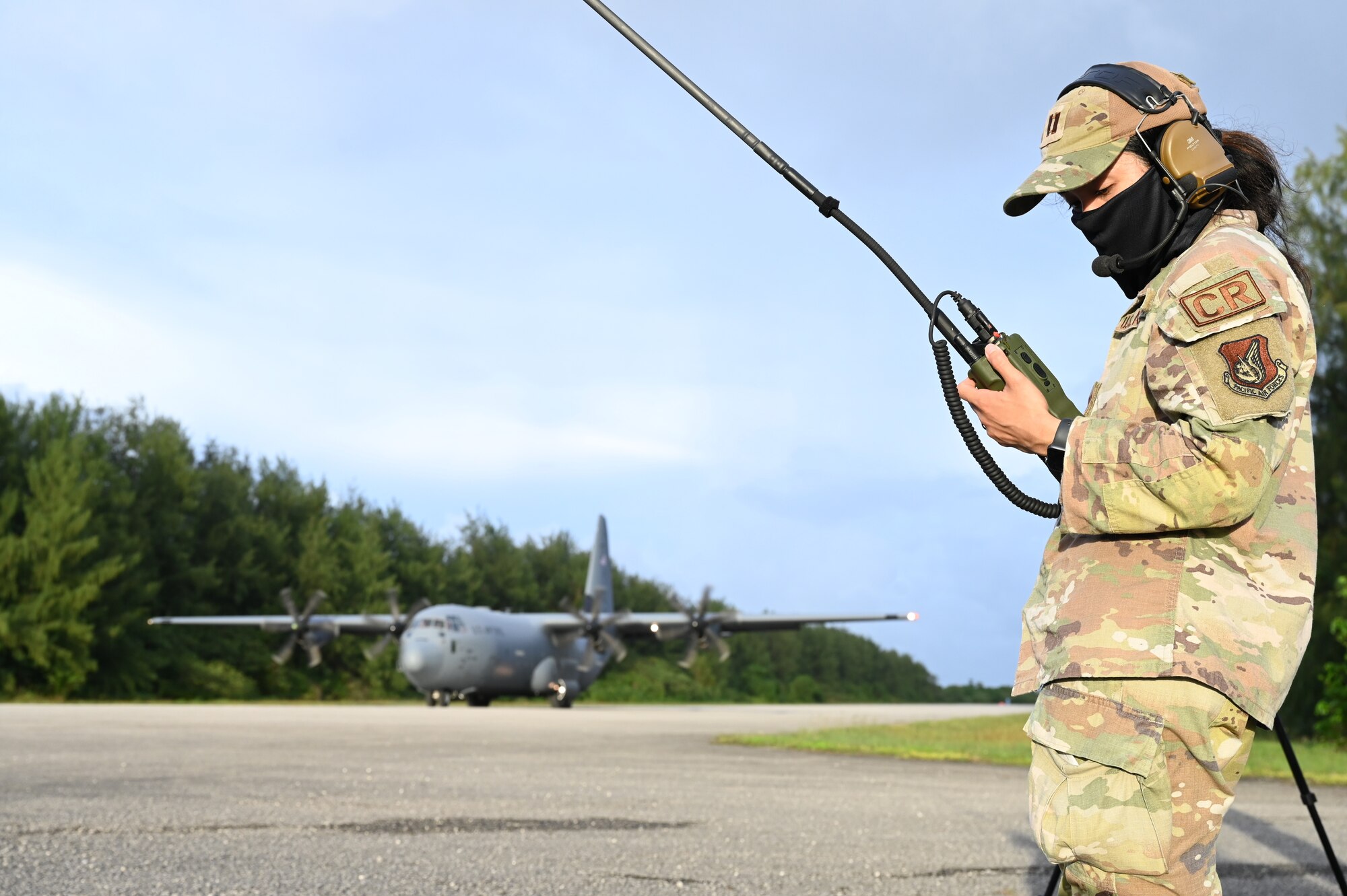 U.S. Air Force 36th Contingency Response Squadron Landing Zone Safety Officers Training