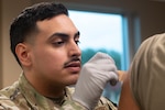 307thMedical Squadron Airmen train during an exercise.