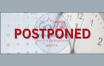 The transition from webTA to GovTA is delayed.