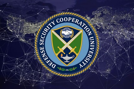 DSCU's logo on a powerpoint slide background