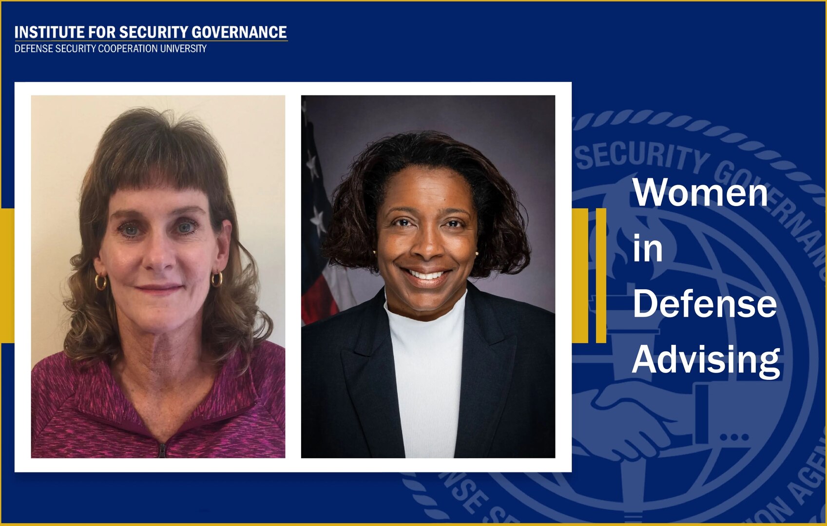 Infographic with Ms. Karen Bonaby and Ms. Kelly Peters images displayed