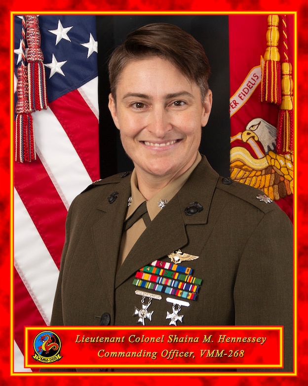 Lieutenant Colonel Shaina M. Hennessey Official Biography Photo