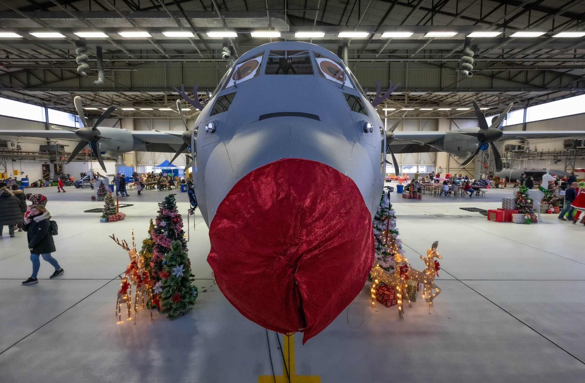 Rudolph the Red-Nosed Herc > Ramstein Air Base > Article Display