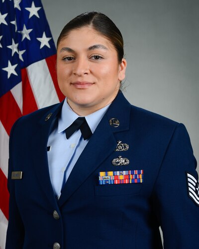 Official portrait of Tech. Sgt. Isabella Saltmarsh