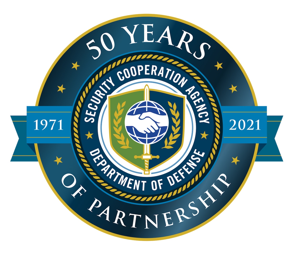 DSCA 50th Anniversary Logo