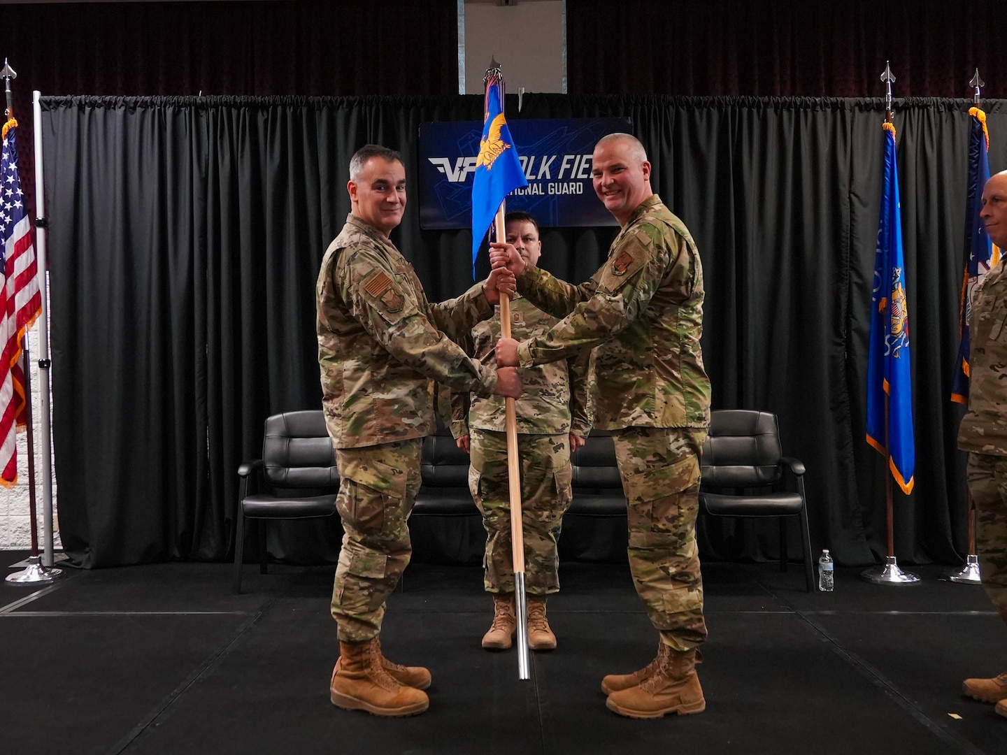 Change of Command Ceremony at Volk Field