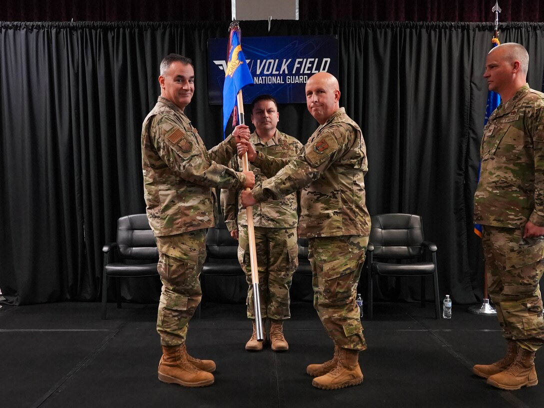 Change of Command Ceremony at Volk Field