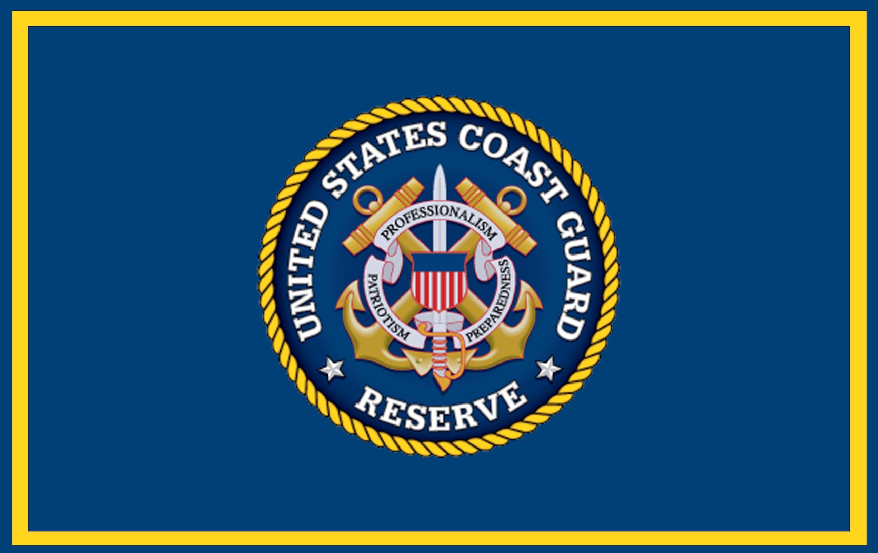 Coast Guard Reserve logo.