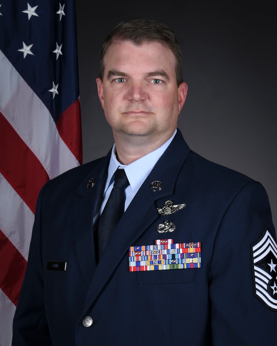 Chief Master Sgt. Timothy Stone is the 176th Wing command chief.