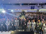 Over 2,000 Armed Forces of the Philippines Reservists, active duty leaders, and members of the Guam and Hawaii National Guard State Partnership Programs celebrated the inaugural General Assembly of the Association of Reservists and Reservist Administrators of the Philippines Inc. (ARRAPI), Manila, Dec. 3-5. Modeled after the National Guard Association of the United States, the newly formed organization seeks to capitalize on over 1.6 million AFP reservists taking a more active role in domestic responses and integrating with the regular forces. (Photo courtesy Armed Forces of the Philippines)