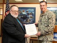 NUWC Division Newport senior analyst earns DON Meritorious Civilian Service Award