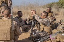 U.S. Marine Corps recruits with Fox Company, 2nd Recruit Training Battalion, conduct weapons maintenance after a Crucible event at Marine Corps Base Camp Pendleton, California, Dec. 3, 2024. The Crucible is a 54-hour exercise where recruits apply the knowledge they learned throughout recruit training to earn the title United States Marine. (U.S. Marine Corps photo by Lance Cpl. Jacob B. Hutchinson)
