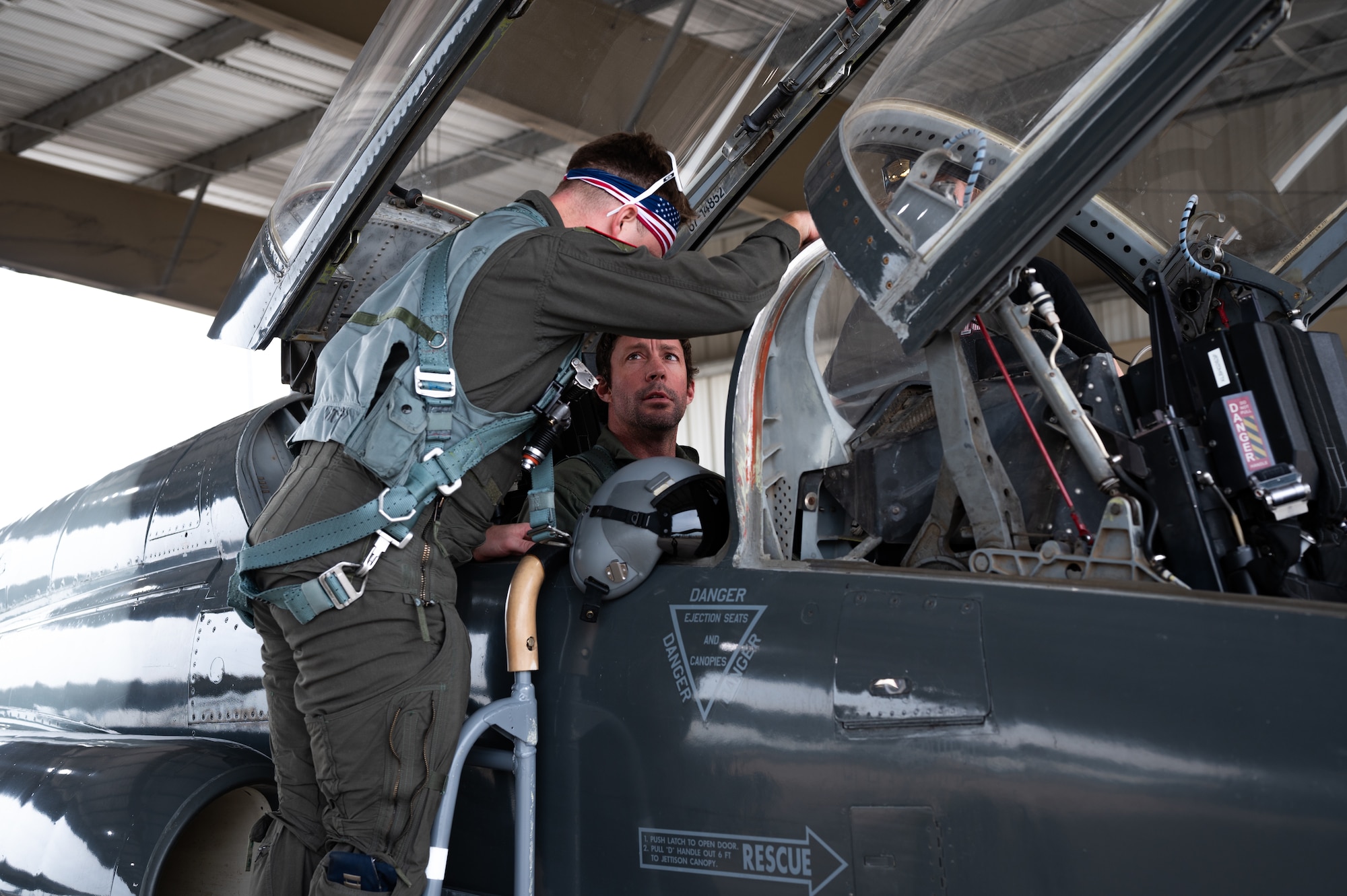 Laughlin Air Force Base hosted three world renowned extreme sports athletes, Travis Pastrana, Sean Chuma, and Ryan Sheckler, Dec. 4-6, 2024, for an extraordinary visit to create a unique opportunity to bridge the worlds of high-performance sports and undergraduate pilot training (UPT).
