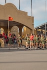 U.S. Marines with Charlie Company, 1st Recruit Training Battalion, participate in the company motivational run at Marine Corps Recruit Depot San Diego, California, Dec. 12, 2024. The company motivational run is a three-mile cadence run conducted around the Depot, the last physical training event the Marines will conduct before they graduate from MCRD San Diego and the first time their friends and families will see their newly transformed U.S. Marines. (U.S. Marine Corps photo by Cpl. Alexandra M. Earl)