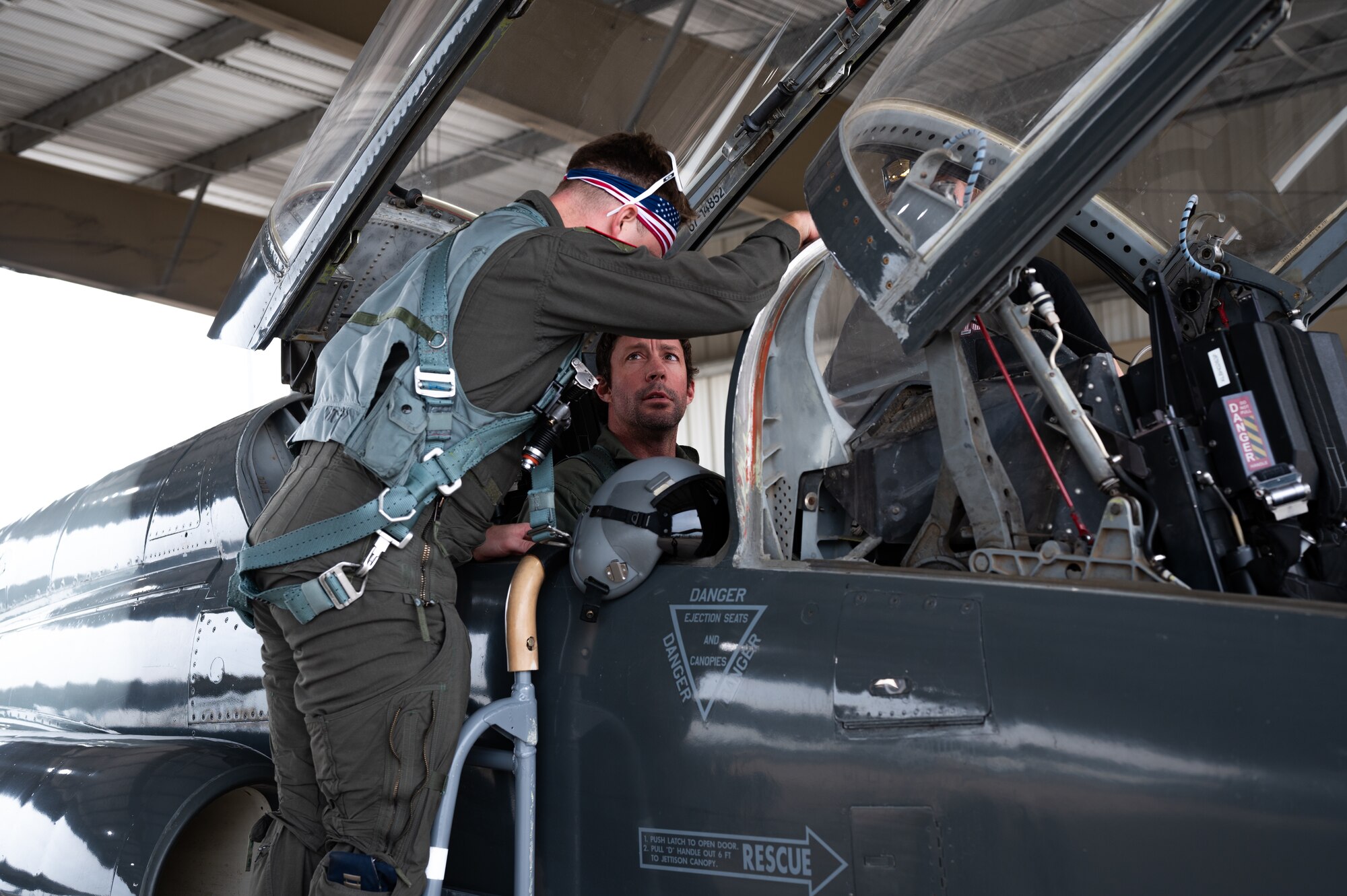 Laughlin Air Force Base hosted three world renowned extreme sports athletes, Travis Pastrana, Sean Chuma, and Ryan Sheckler, Dec. 4-6, 2024, for an extraordinary visit to create a unique opportunity to bridge the worlds of high-performance sports and undergraduate pilot training (UPT).