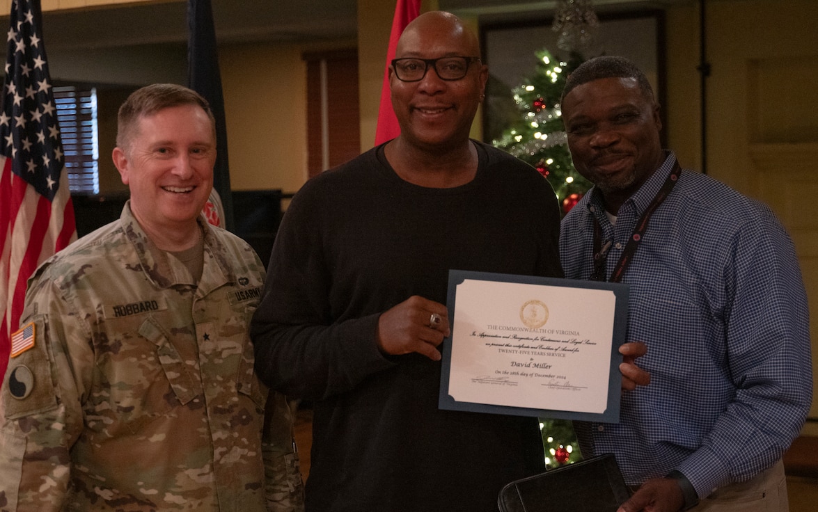 DMA recognizes employees during holiday luncheon