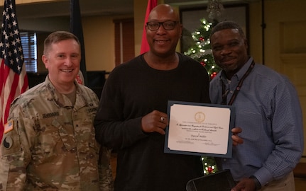 DMA recognizes employees during holiday luncheon