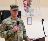 Incoming Command Sgt. Maj. Filipiak of the 33rd IBCT expressed his enthusiasm and commitment to building upon the strong foundation set by his predecessor.