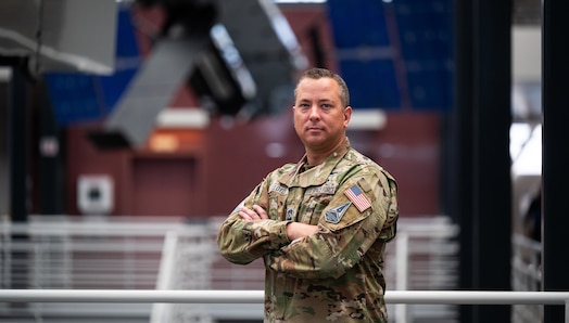  Chief Master Sgt. Caleb Lloyd, Space Operations Command Senior Enlisted Leader