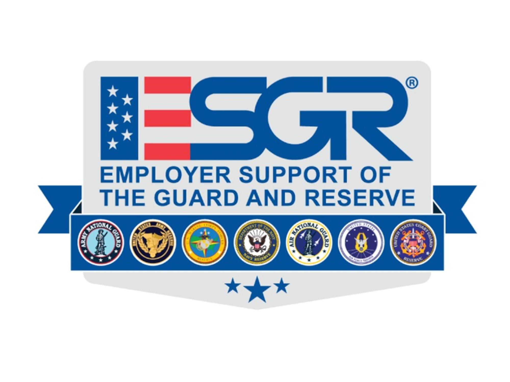 Logo from the Employer Support of the Guard and Reserve.