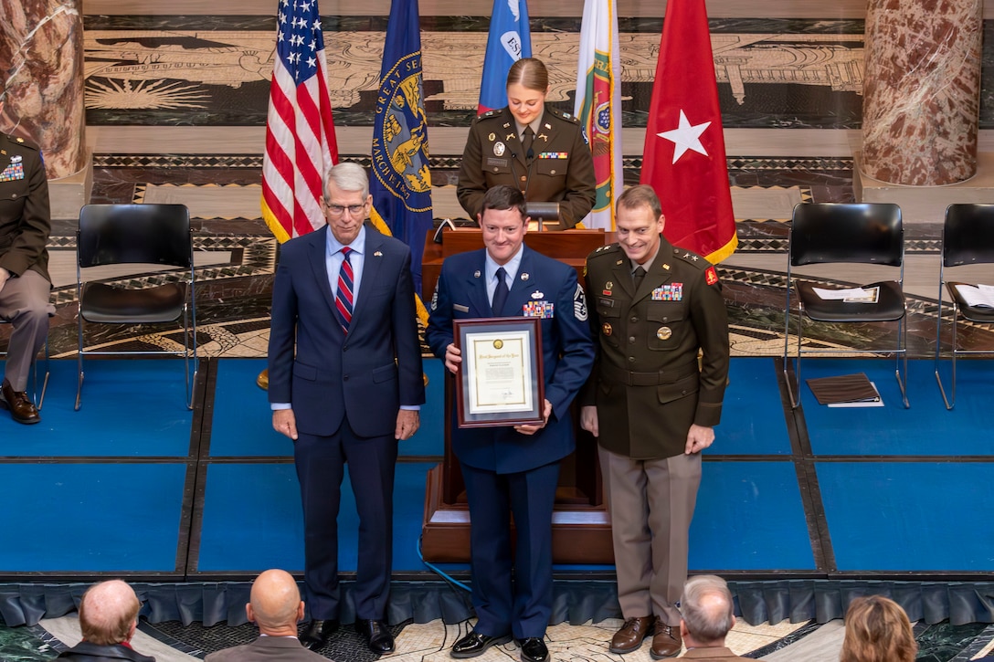 Nebraska Lieutenant Governor Joe Kelly, Maj. Gen. Craig Strong, Civilian Aide to the Secretary of the Army Richard Burch, and many others helped the National Guard celebrate its 388th birthday, on Friday, Dec. 13, 2024, during a ceremony at the Nebraska State Capitol in Lincoln, Nebraska.

The ceremony included speeches, a state rollcall of Nebraska National Guard communities, the awarding of the Douglas MacArthur Leadership Award to a Capt. Grant Hewitt, Soldier and Airmen of the Year recognitions, and the ceremonial cutting of the National Guard birthday cake.