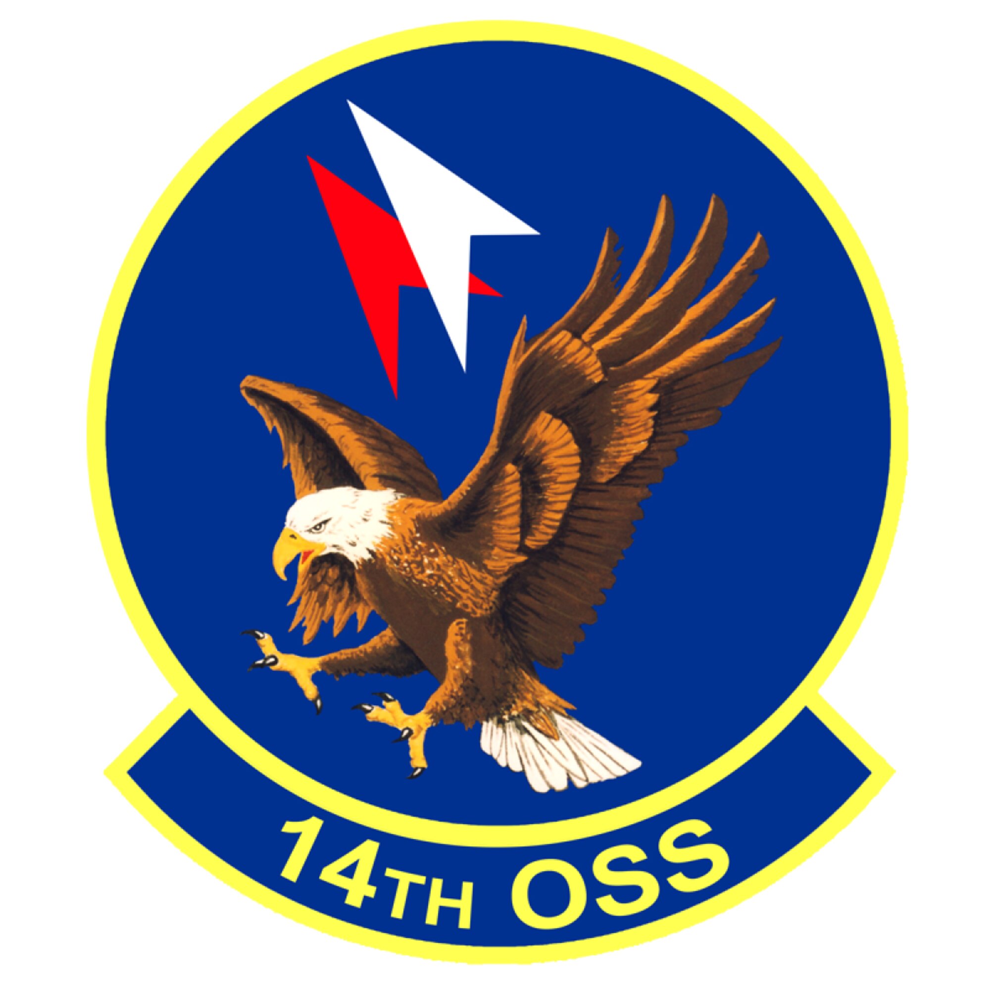 14th Operations Support Squadron unit emblem.
