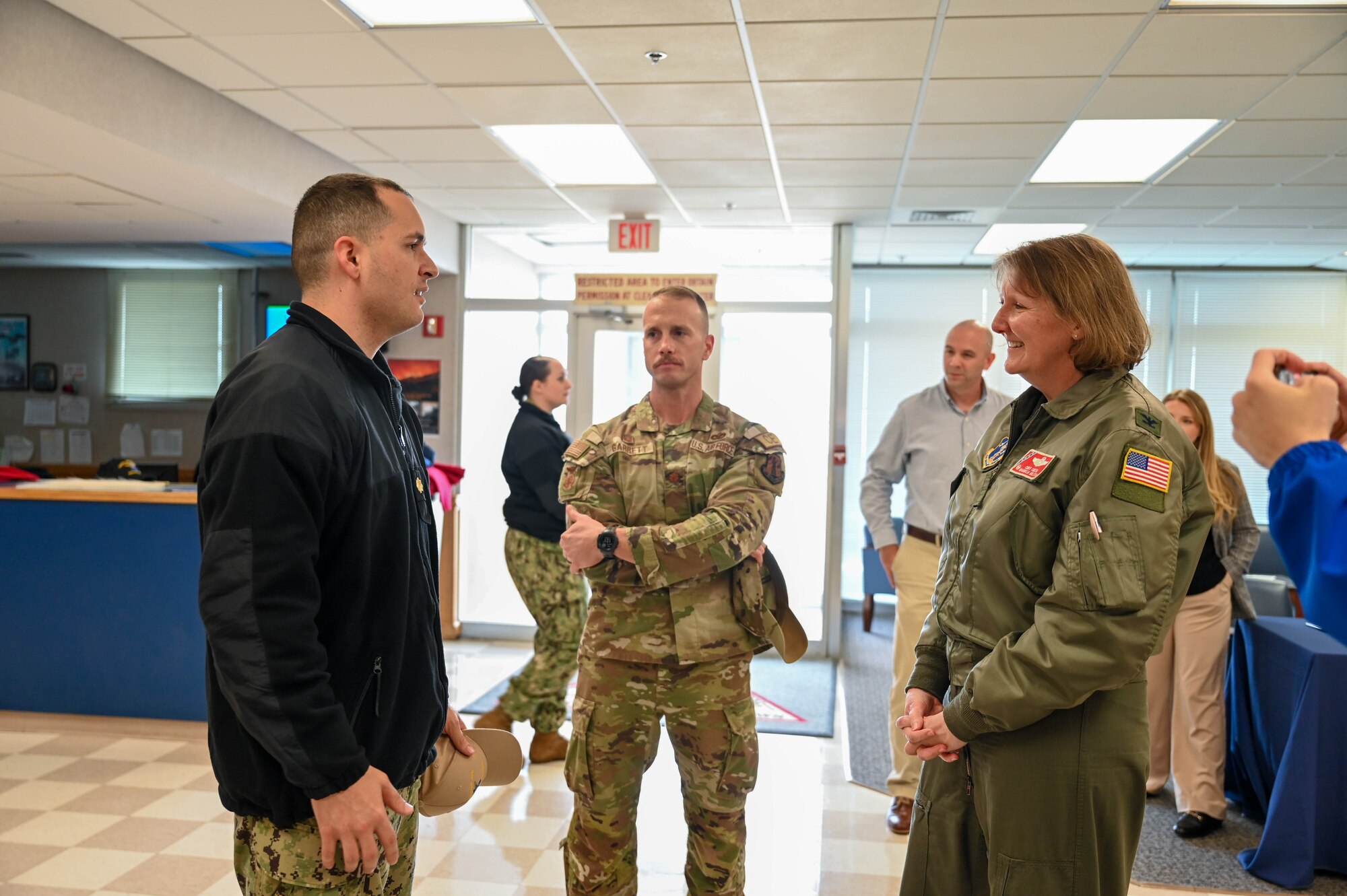 186th Air Refueling Wing (ARW) Commander, Col. Cynthia Smith and Naval Air Station (NAS) Meridian Commanding Officer, Capt. Luke Davis, signed the first ever Memorandum of Understanding (MOU) between NAS Meridian and the 186 ARW on Dec. 13, 2024, during a press conference at NAS Meridian.