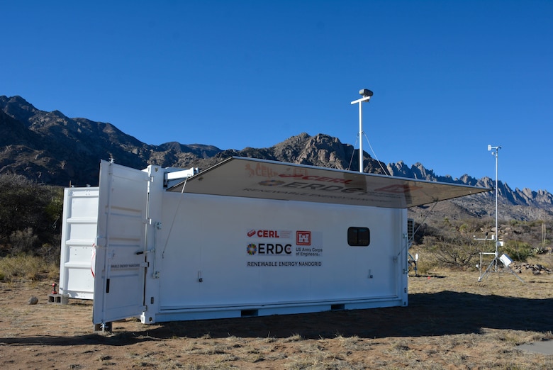 The Army's first hydrogen-powered nanogrid at White Sands Missile Range in New Mexico