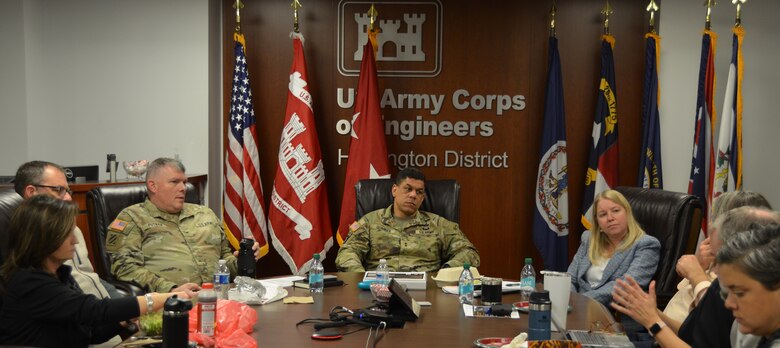 Major General Mark Quander, Commanding General of the Great Lakes and Ohio River Division visited the Huntington District to meet with the district leadership and review the District’s Assessment for 2024.