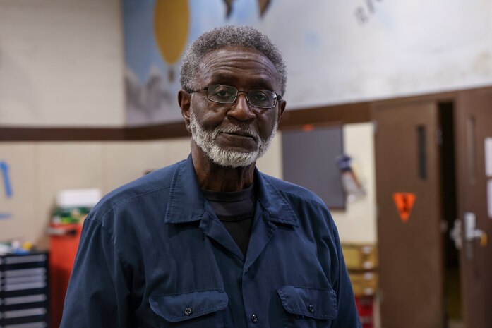 Charlie Toomer, 9th Maintenance Squadron egress systems craftsman, has worked for the Air Force on egress systems as both an active duty Airman and a civilian Airman since 1970 to present, only taking a break from 1993 to 2002, and is shown here at Beale Air Force Base, California, December 2, 2024.