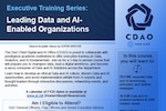 Executive Training Series: Leading Data and AI-Enabled Organizations