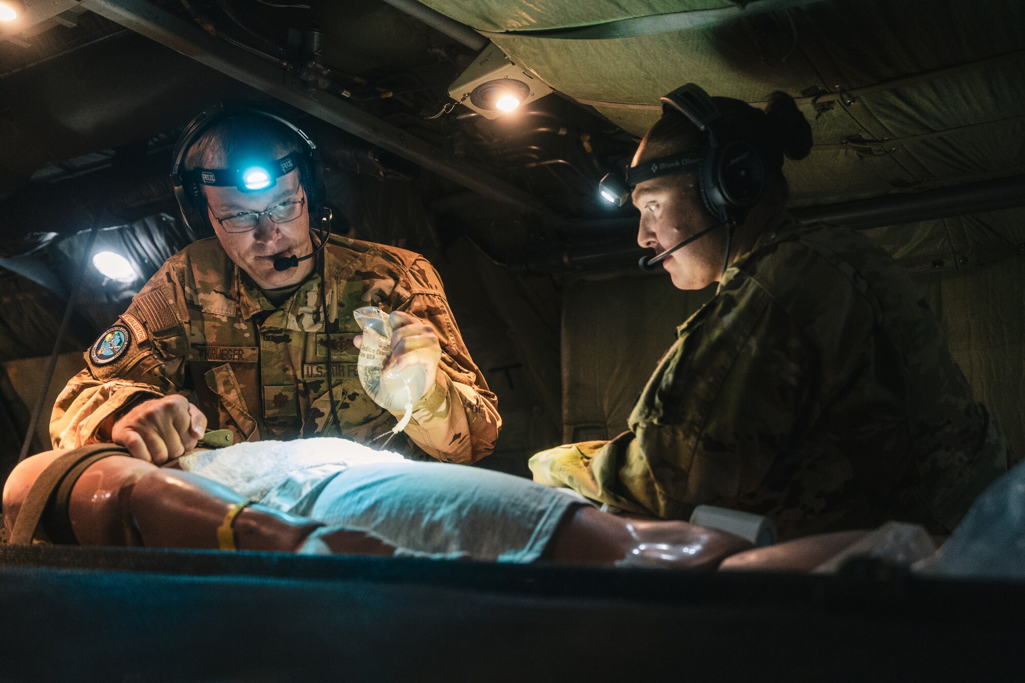 Exercises like these ensure the Wyoming Air National Guard remains ready to respond to emergencies. (U.S. Air National Guard photo by SSgt Edward Hunter Hermsen)