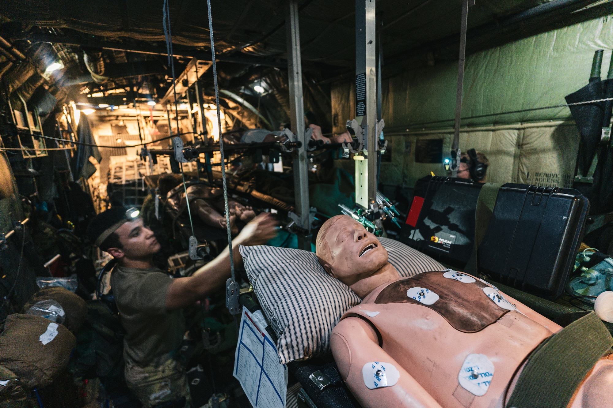 Exercises like these ensure the Wyoming Air National Guard remains ready to respond to emergencies. (U.S. Air National Guard photo by SSgt Edward Hunter Hermsen)