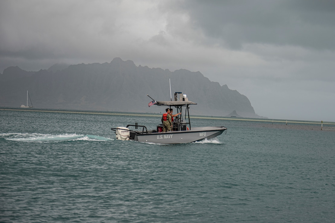 Readiness and Response: MCBH Waterfront Operations responds to diesel spill on Coconut Island