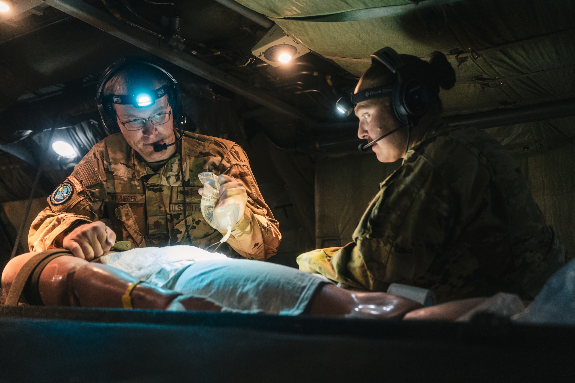 Exercises like these ensure the Wyoming Air National Guard remains ready to respond to emergencies. (U.S. Air National Guard photo by SSgt Edward Hunter Hermsen)