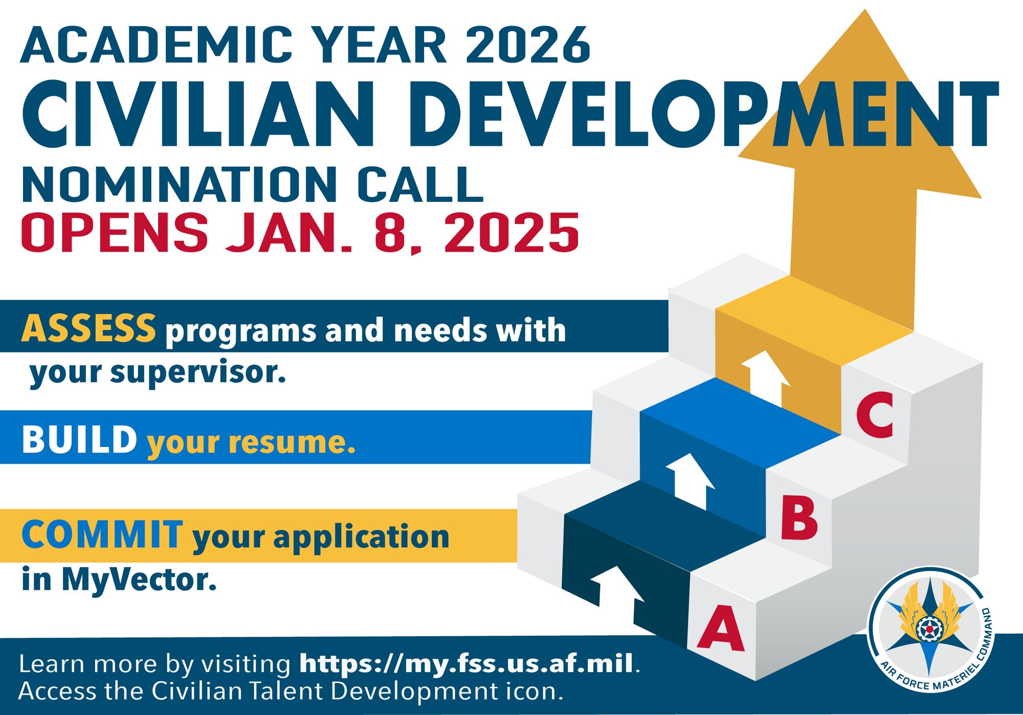 AFMC Civilians should prep now for upcoming civilian development > Eglin Air Force Base > Article Display