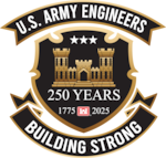 U.S. Army Corps of Engineers 250th Logo
