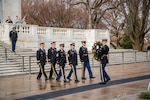 A wreath-laying ceremony at Arlington National Cemetery on Dec. 17, 2024, honored the Citizen-Soldiers of the 30th Infantry Division on the 80th Anniversary of the Battle of the Bulge.