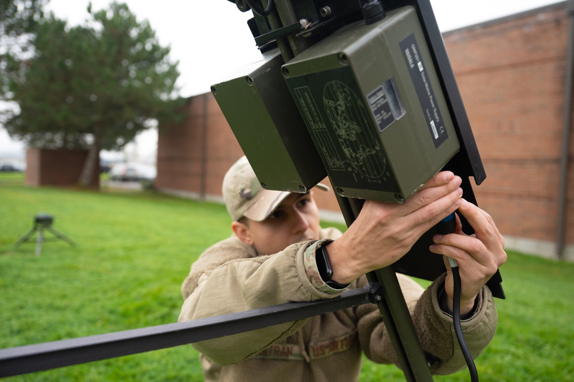 Their equipment can provide weather data such as surface pressure, wind speed and direction, temperature, dew point, relative humidity, surface visibility, precipitation and lightning detection. Weather Airmen track forecasts and communicate critical weather data ensuring safety and success in executing today’s global airlift mission.