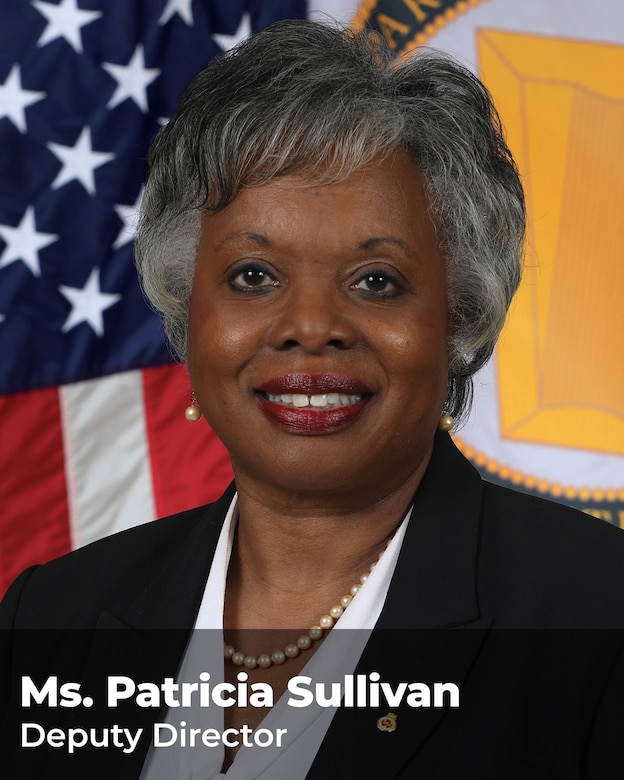 Professional portrait of Ms. Patricia Sullivan, ERDC's Deputy Director