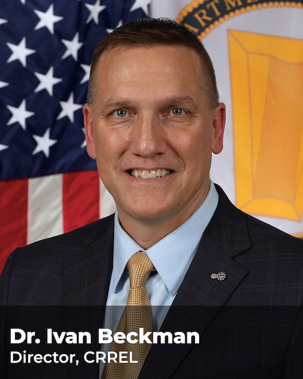 Professional portrait of Dr. Ivan Beckman, ERDC's Cold Regions Research and Engineering Laboratory Director