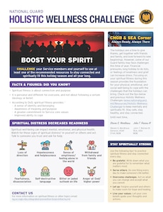 Holistic Wellness Challenge-Boost Your Spirit-December 2024